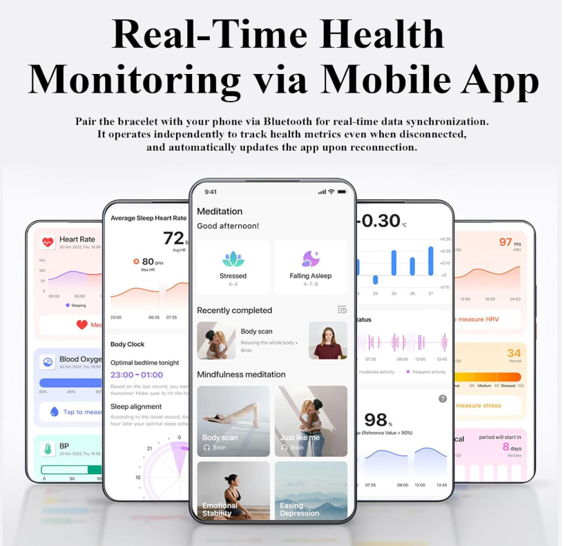 AuraBand™ — Smart Health Awareness Band